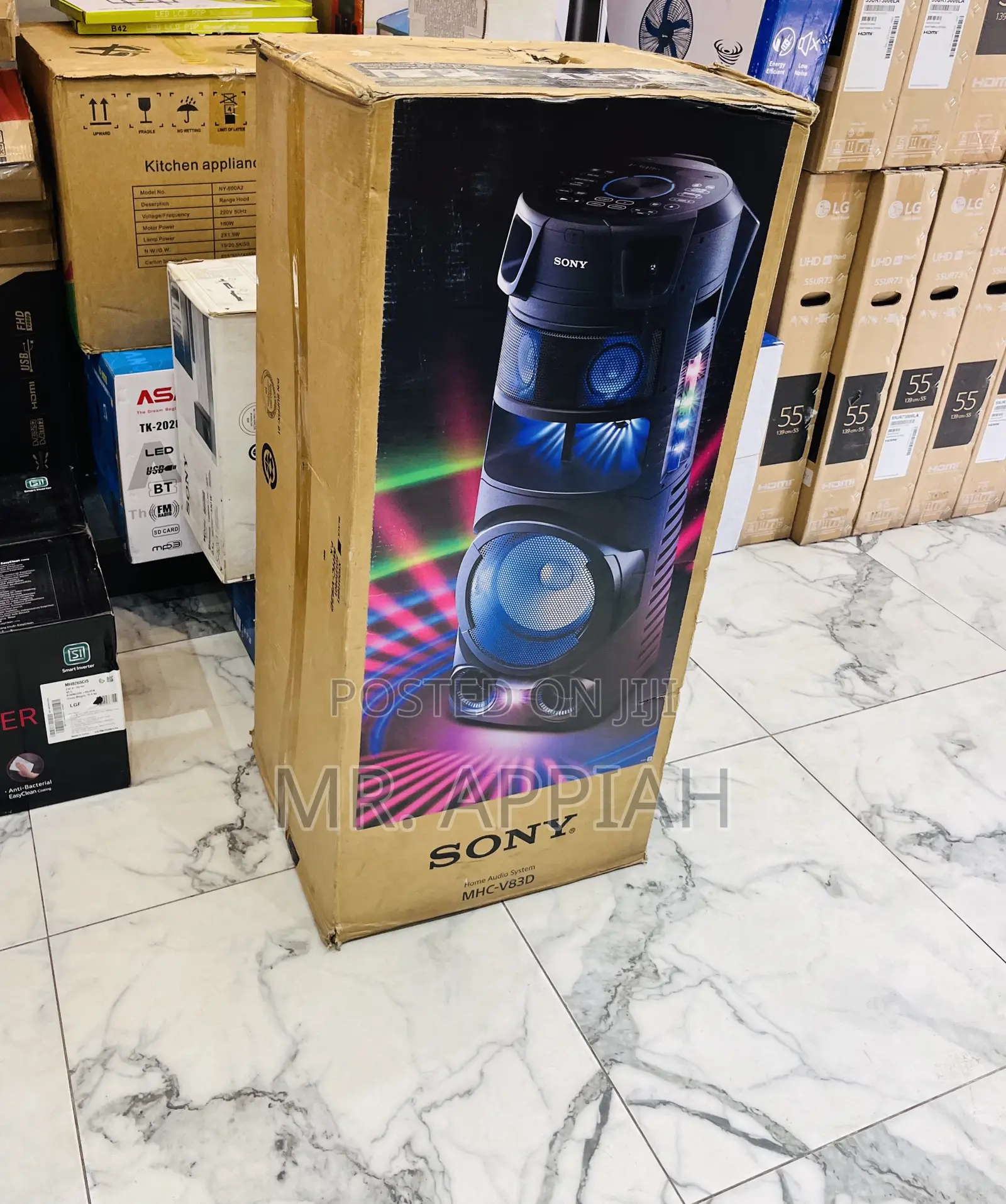 Excellent Sony MHC-V83d Wireless Bluetooth Speaker