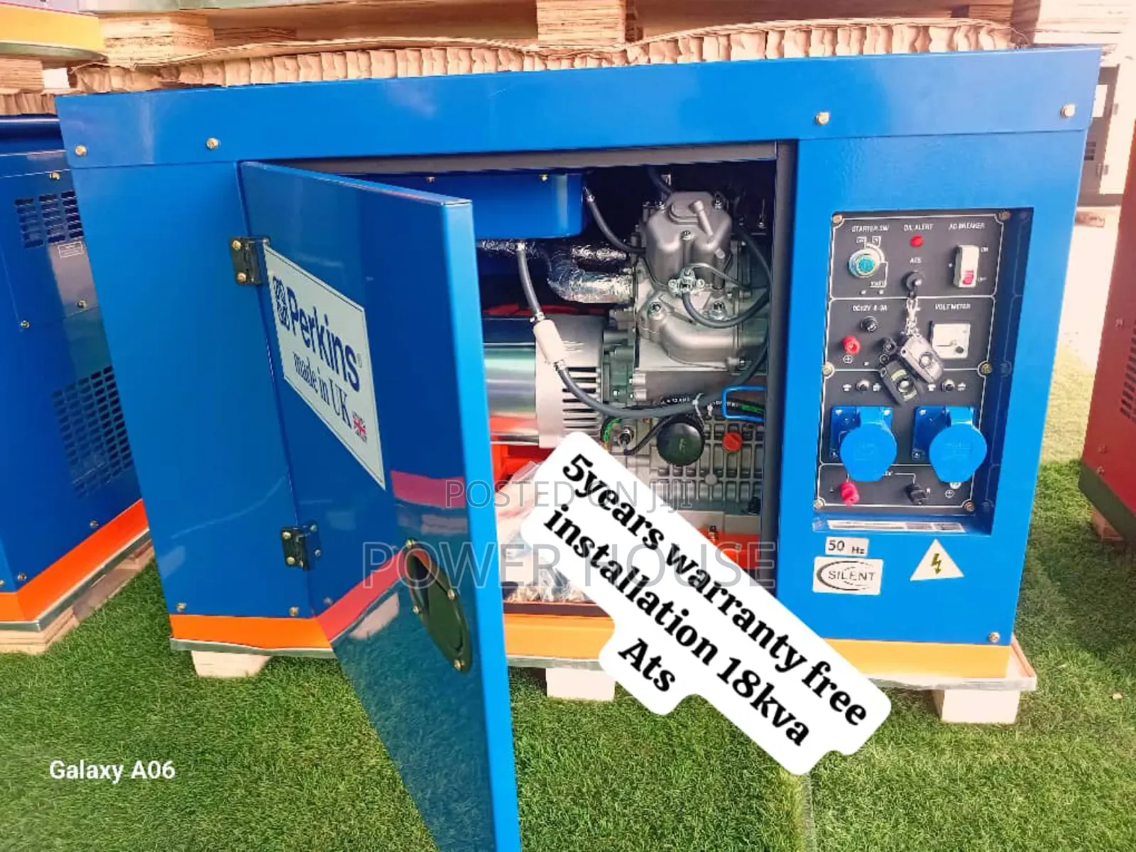 Aircool Crown 18kva Diesel Generator Perkins Diesel 18kva