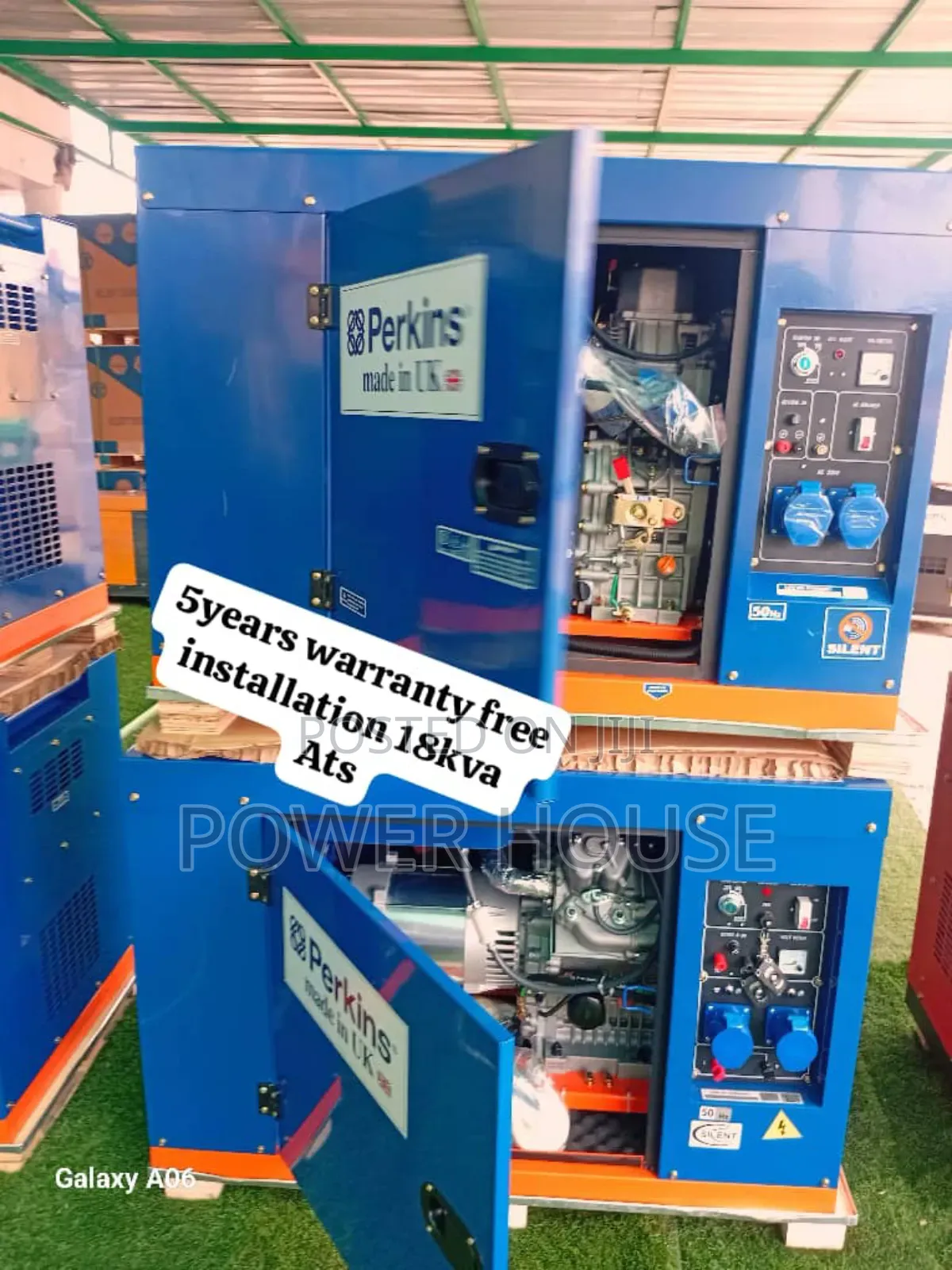 Aircool Optima 18kva Perkins Diesel Generator 18kva