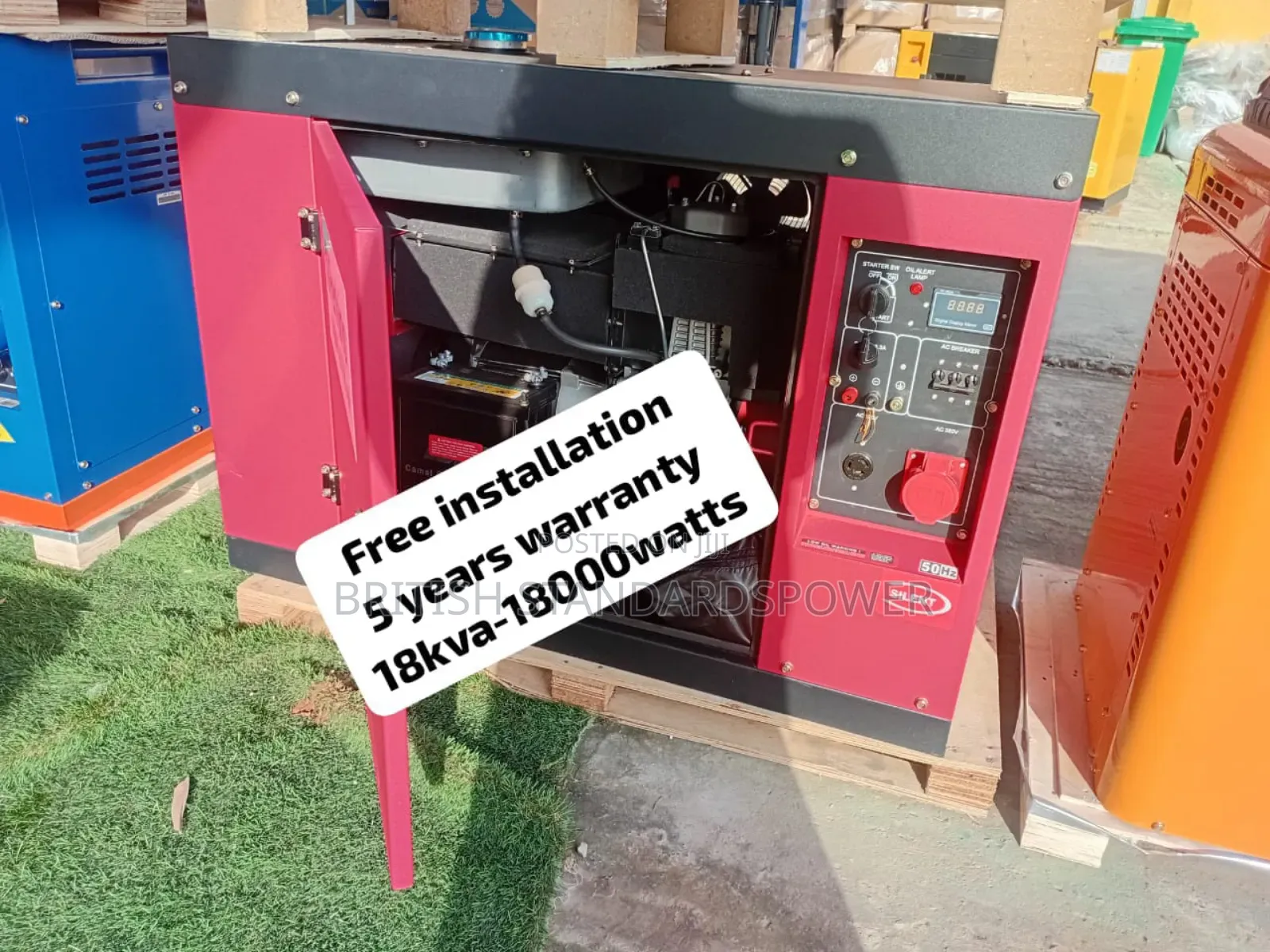 Robust Energy Grid 18kva Silent Diesel Generator
