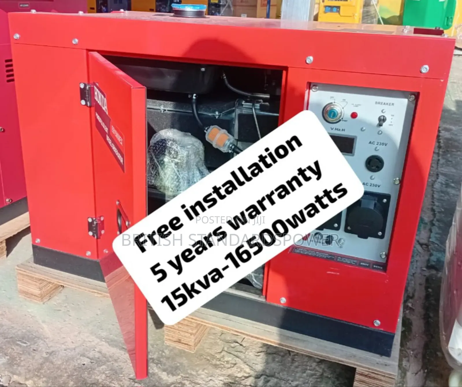 Fortified Energy 15kva Silent Diesel Genset
