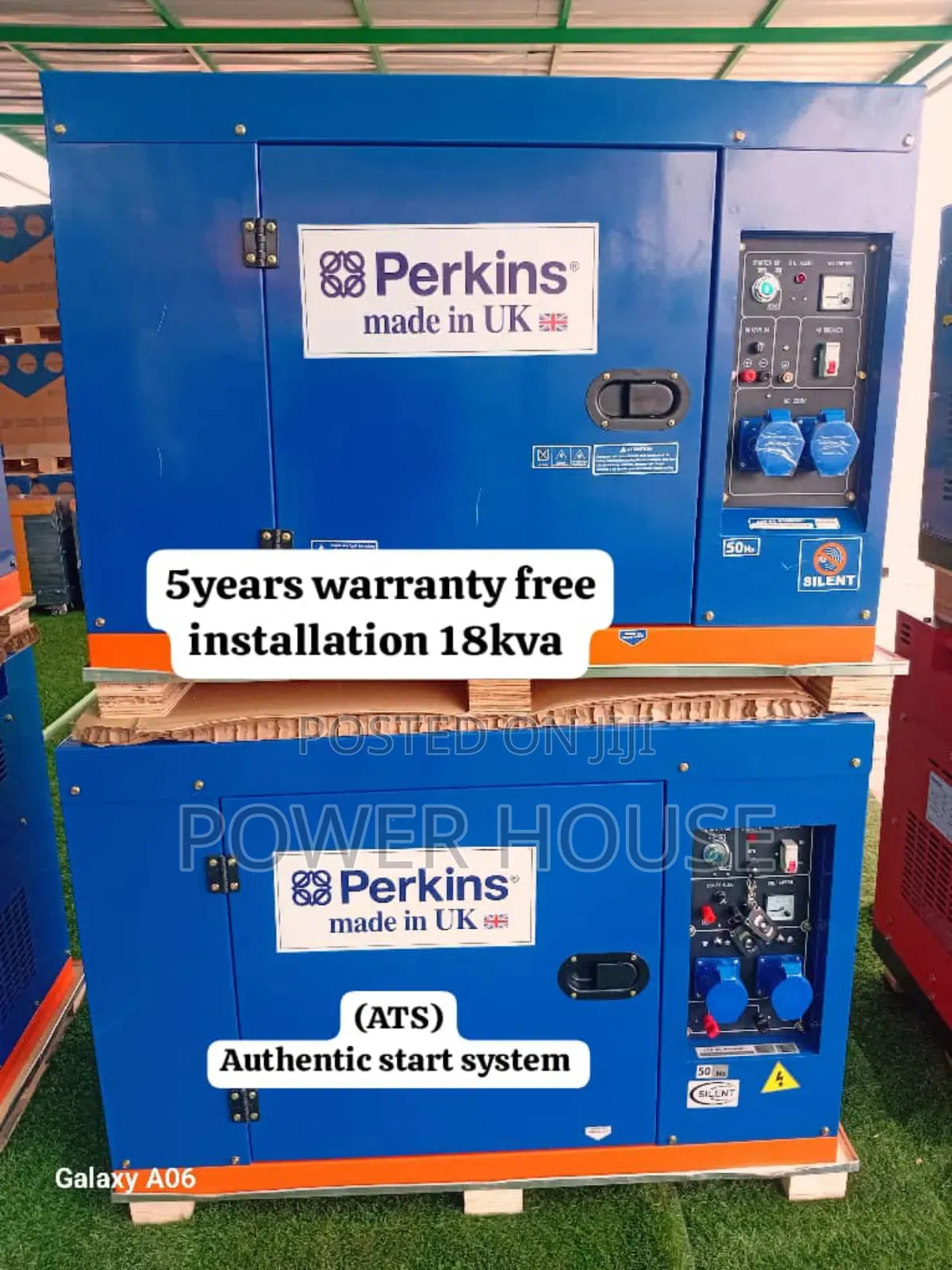 Aircool Prime Arry 18kva Diesel Generator 18kva Perkins
