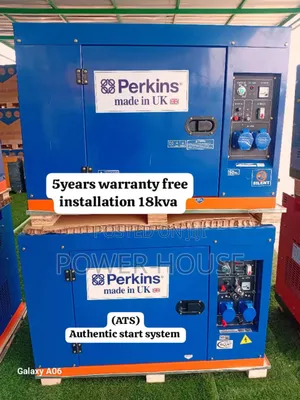 Aircool Prime Arry 18kva Diesel Generator 18kva Perkins