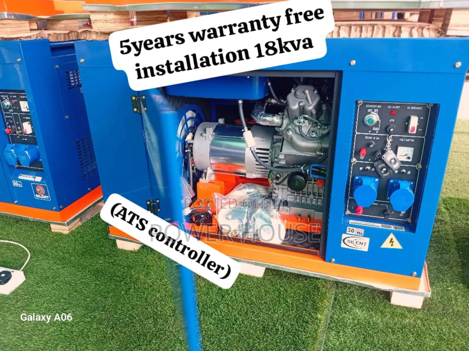 Aircool Sampling 18kva Diesel Generator 18kva Perkins Diesel