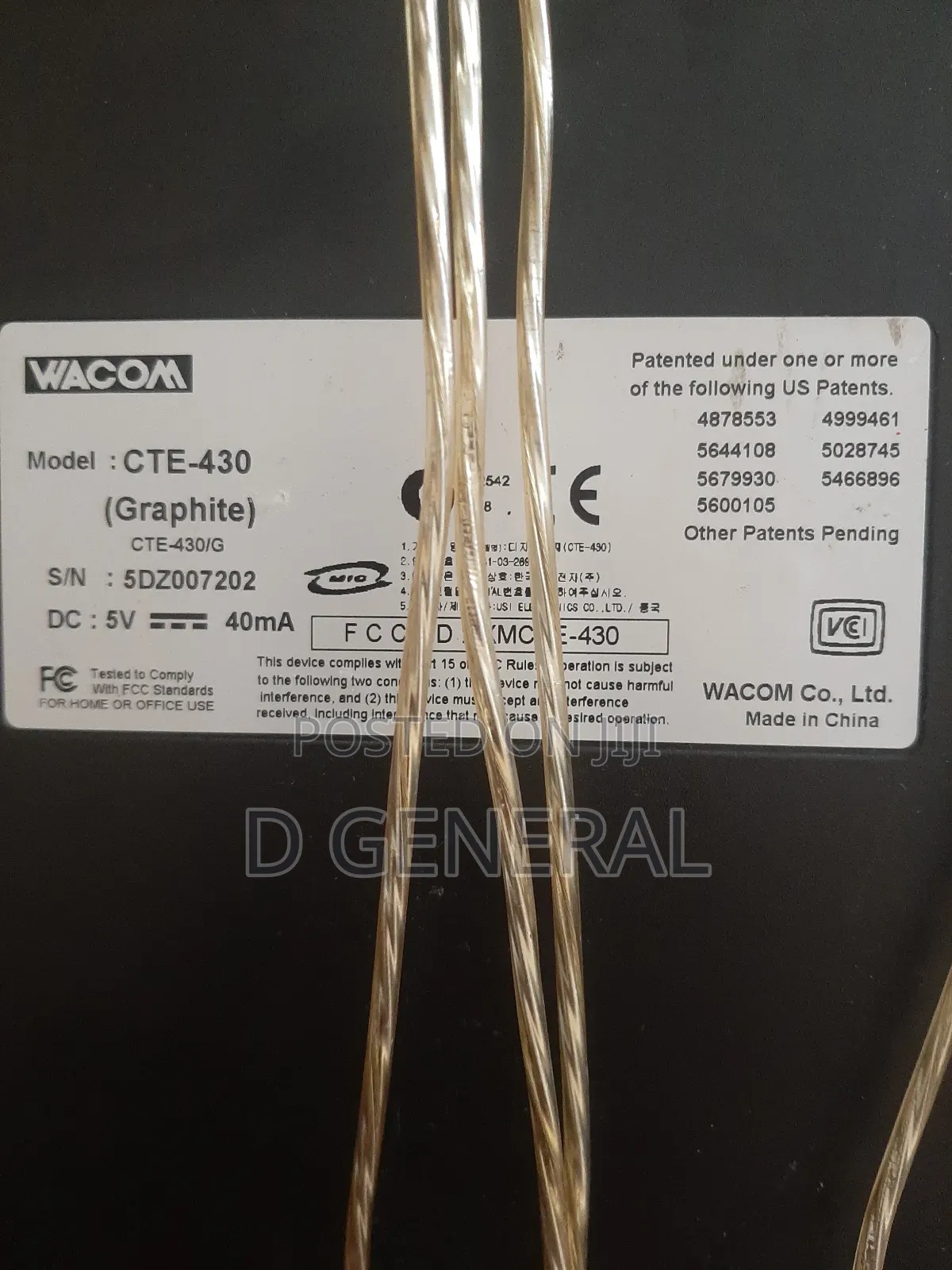 Wacom Cte 430 Graphite