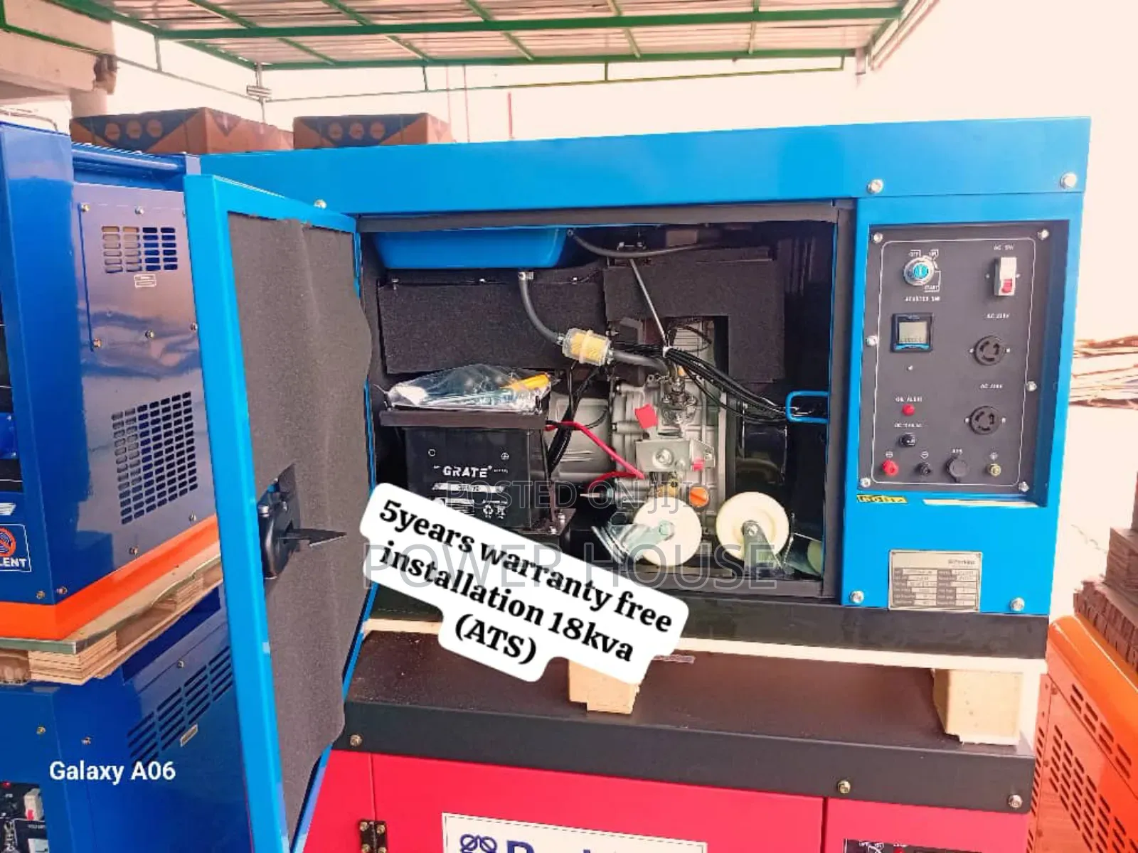 Aircool Tower Diesel 15kva 16500watts Diesel Generator