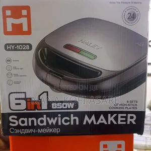 Haley 6 in 1 Sandwich Maker