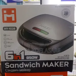 Haley 6 in 1 Sandwich Maker