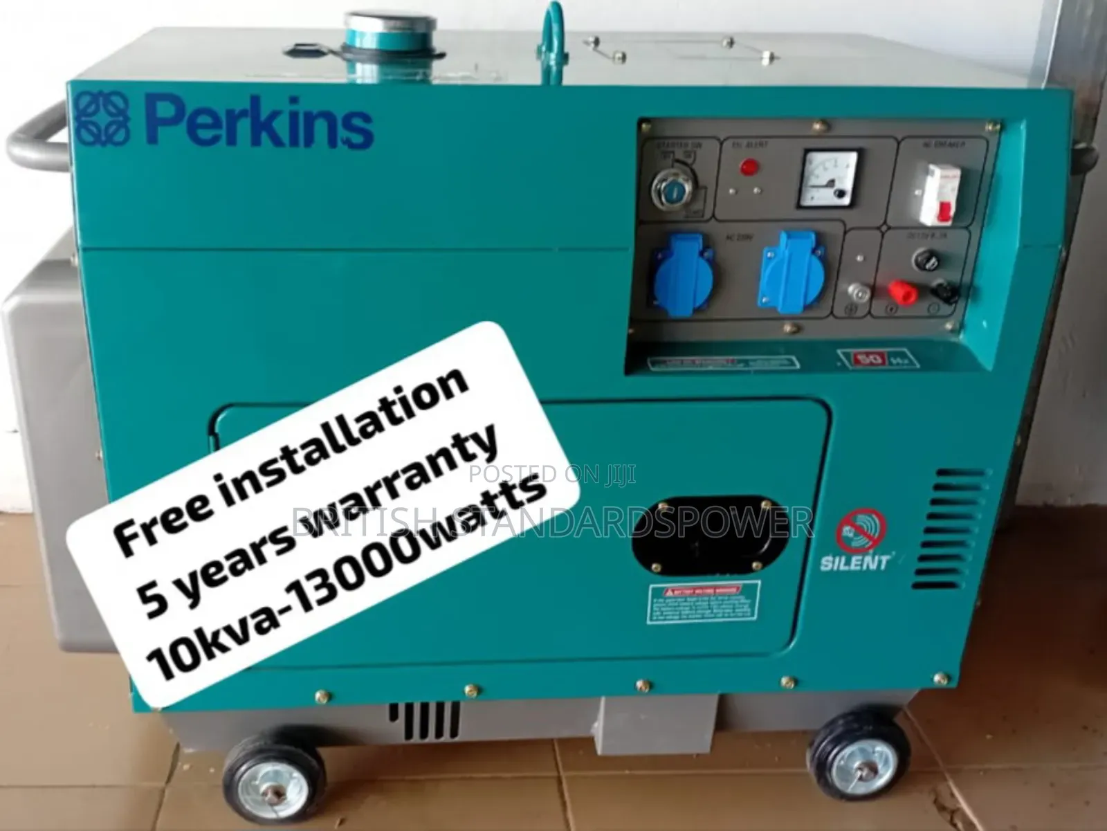 Safeguarded Powerful 10kva Silent Diesel Generator