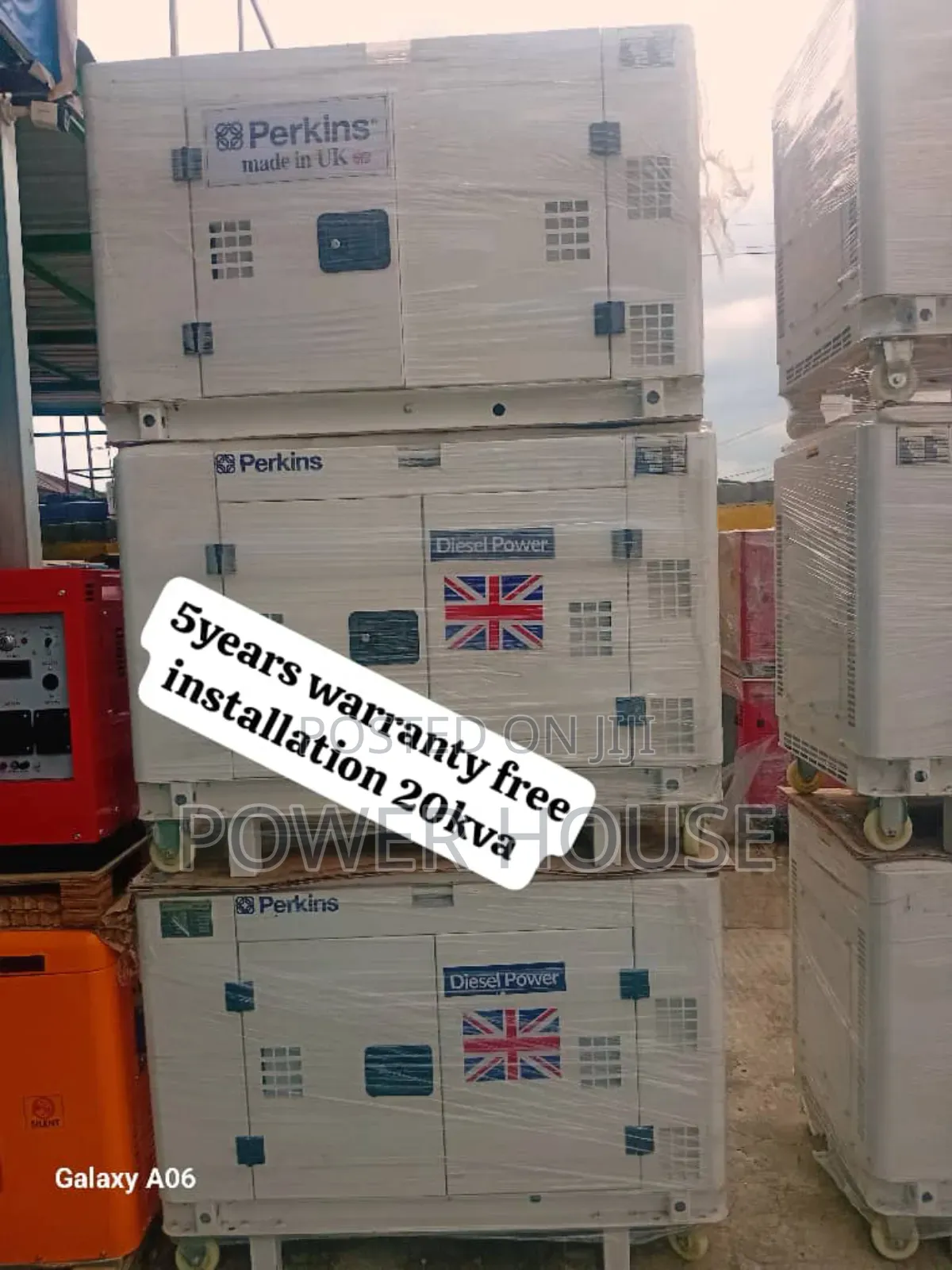 Aircool Nexi Tower 20kva Perkins Generator 20kva Diesel