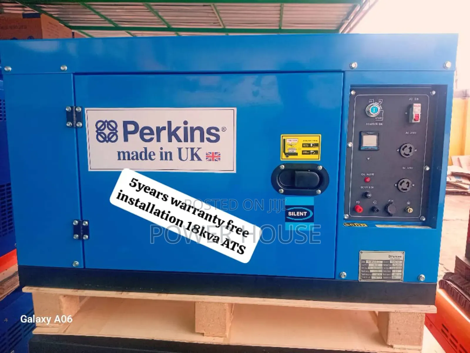 Electric Lumina 18kva Perkins Diesel 18kva Generator
