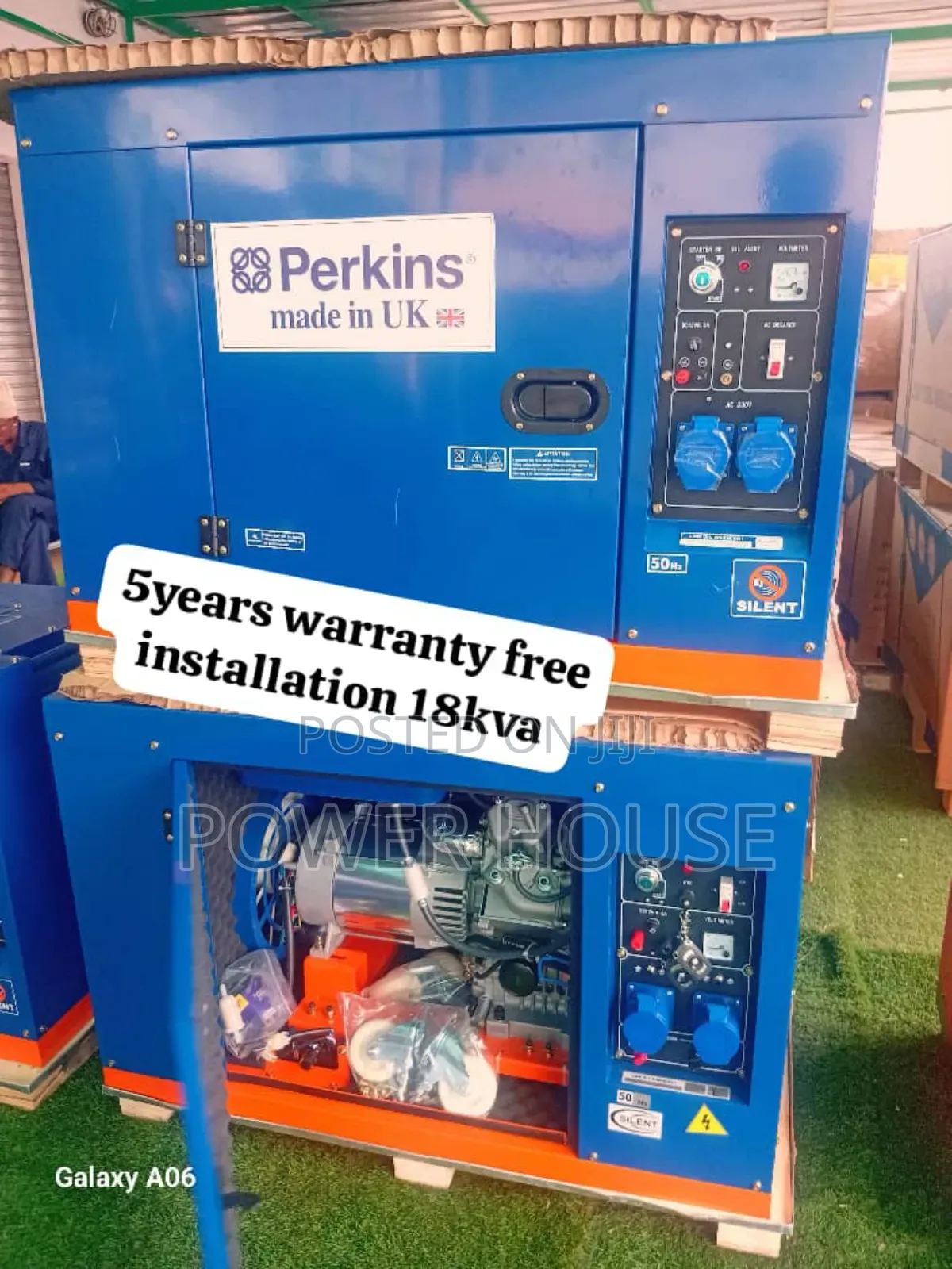 Electric Chronos Perkins Diesel Generator 18kva Diesel 18kva