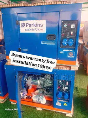 Electric Chronos Perkins Diesel Generator 18kva Diesel 18kva