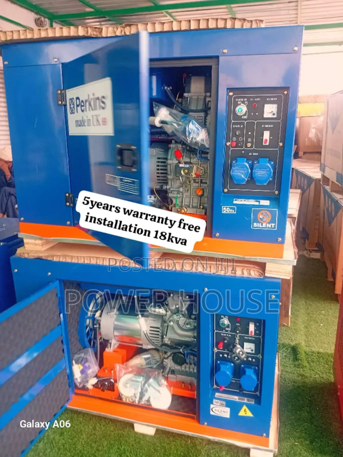Electric Super 18kva Perkins Diesel Generator 18kva