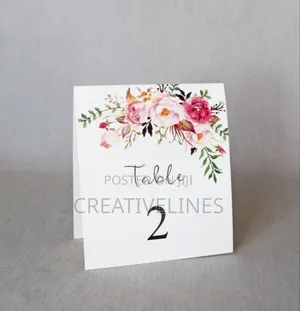 Event Table Numbers