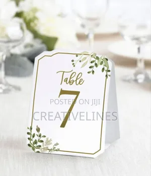 Event Table Numbers