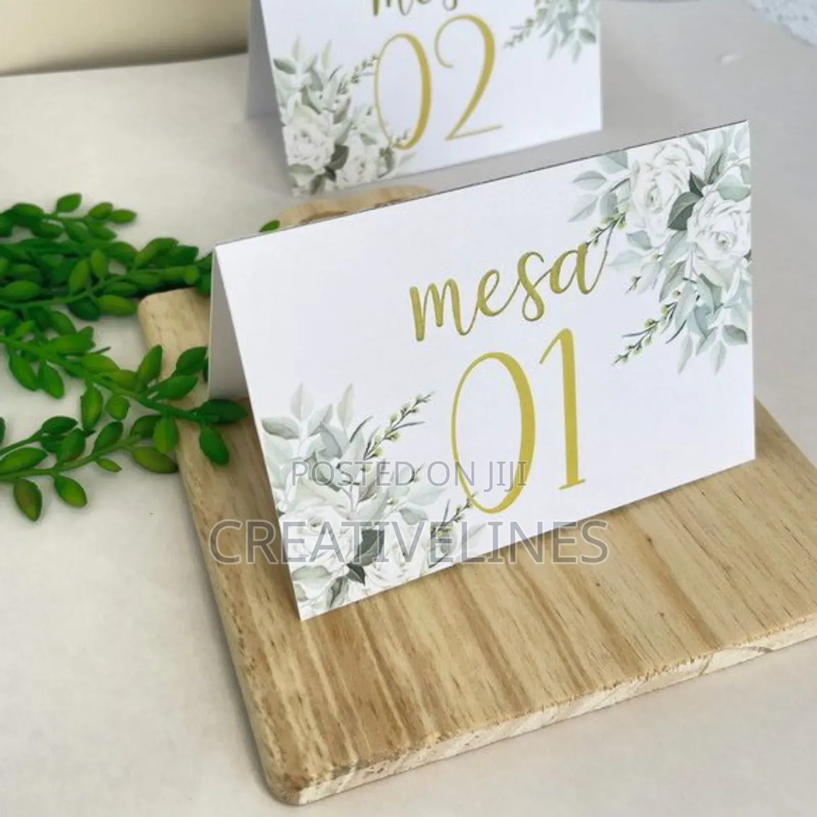 Event Table Numbers