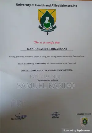 Mr Kando Bikansani Samuel