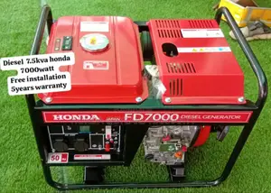 Powering Progressive Thinking Honda 7.5kva 7000watt Diesel