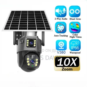 4g Sim Dual Lense Solar Camera 8mp