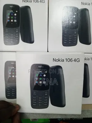 New Nokia 106 Black