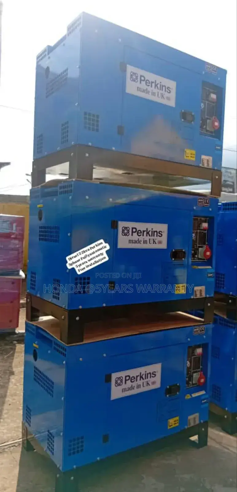 Mute and Silent 3phase 22kva Perkins Diesel Generator (Ats)