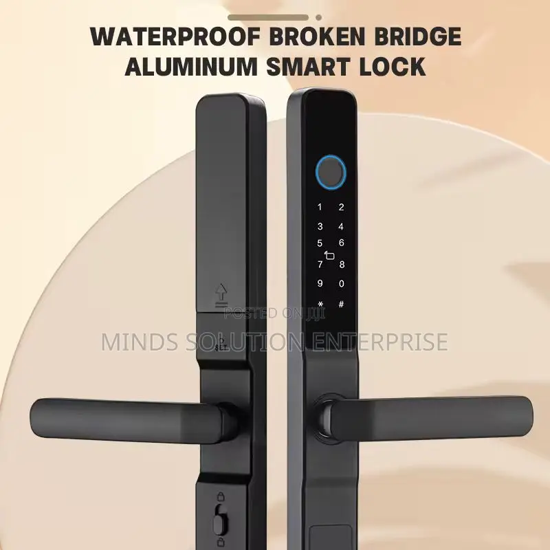 Waterproof Broken Bridge Aluminum Smart Lock