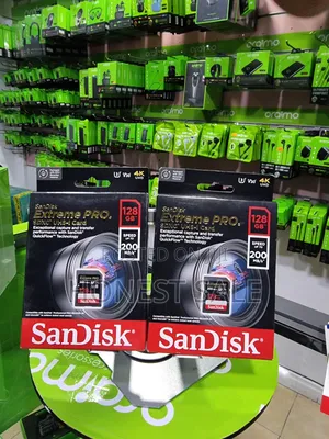 Sandisk 128gb 200mb/S Extreme Pro Uhs-I SDHC Memory Card