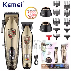 2 in 1 Professional Cordless Hair Cutter Barbering Machine