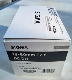 Sigma 18-50mm F2.8 Dc Dn Sony E-mount Lens