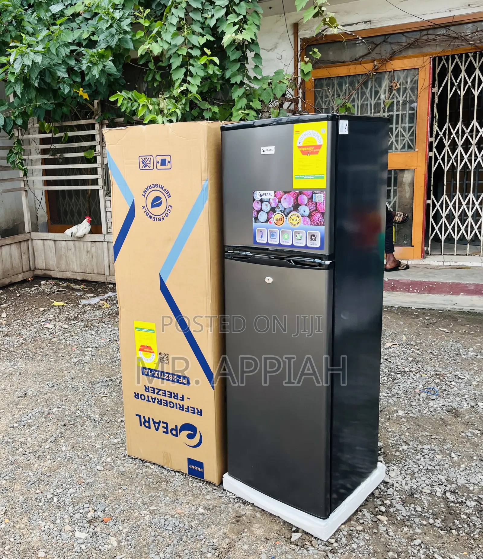 Top Mount Freezer Pearl Electric Fridge(Pf-262tix-1 A)