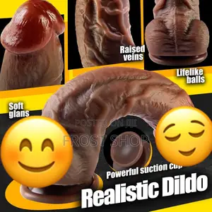 Big Realistic Dildo With Strong Suction Cup