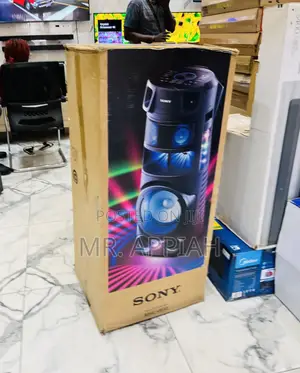 Well Built Sony MHC-V83d Portable Bluetooth Speaker(Black)