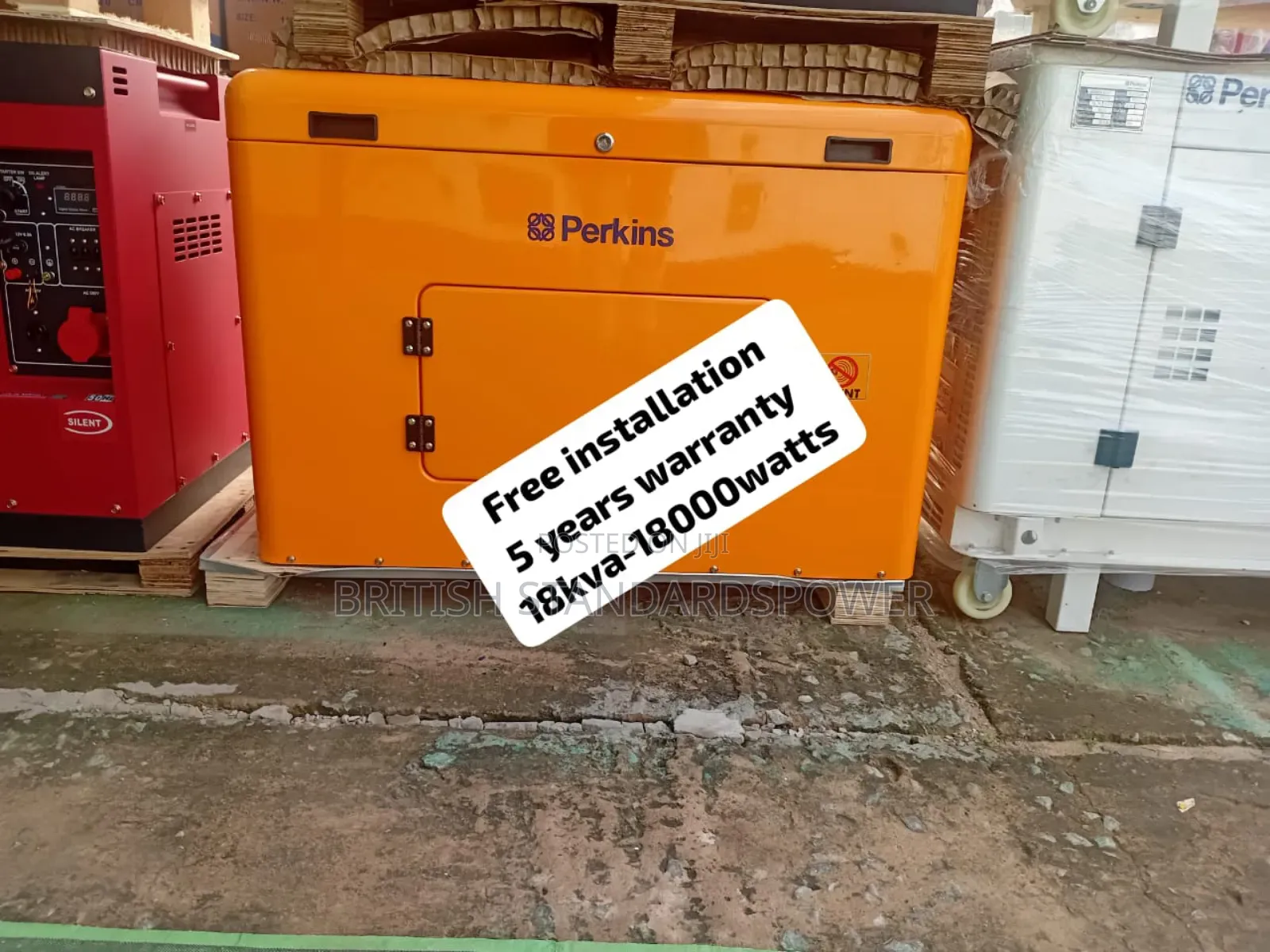 24/7 Power Supply 18kva 3phased Silent Diesel Generator
