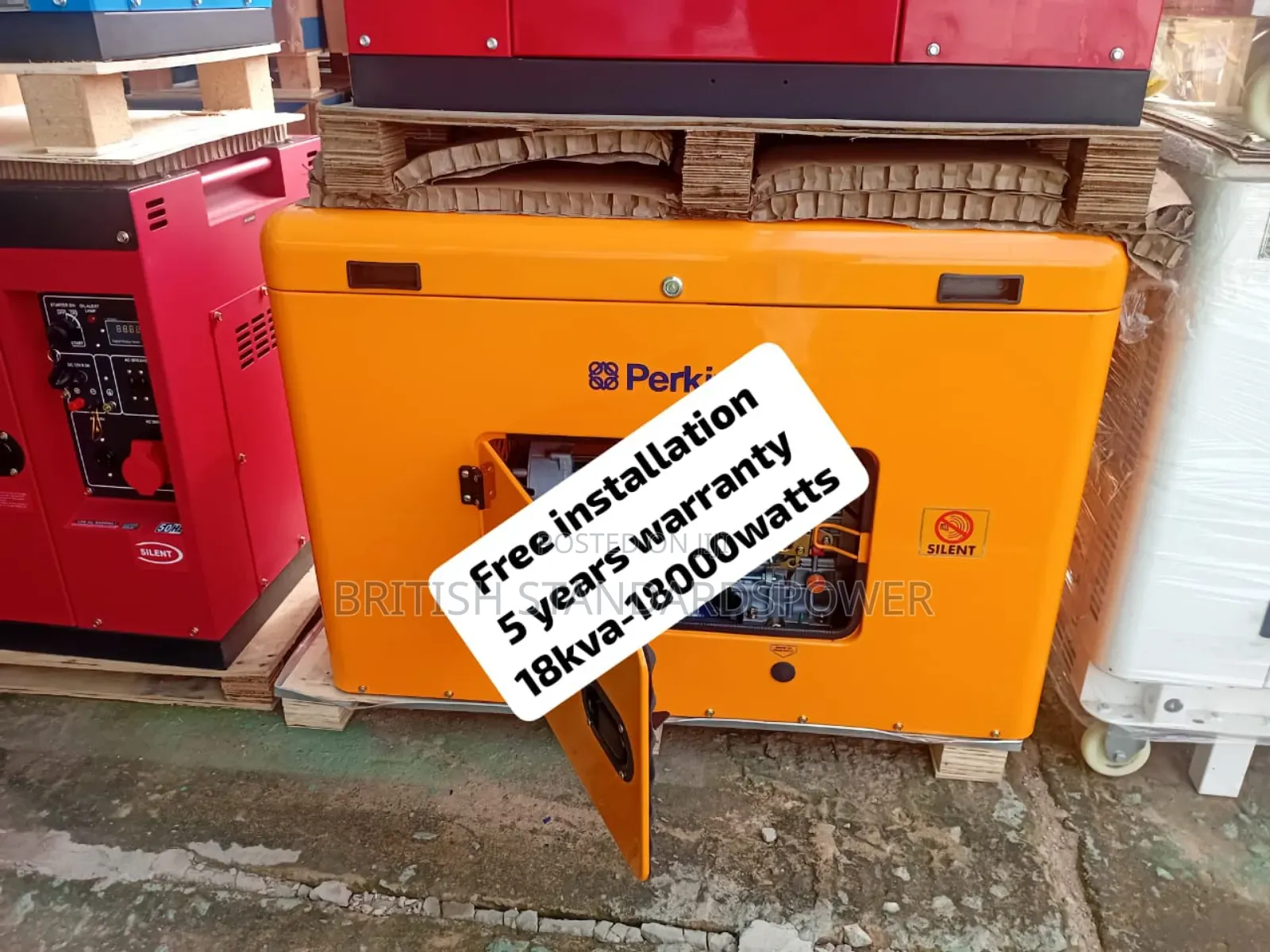 Round the Clock Power 18kva Silent Diesel Generator