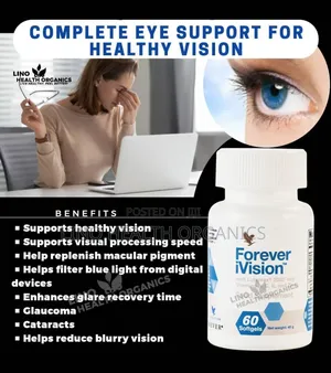Eye Support for Healthy Vision | Forever Ivsion |All Natural