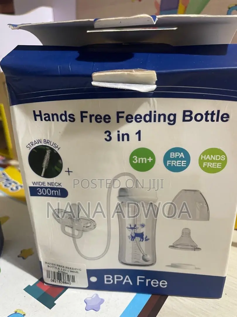 Hands Free Feeding Bottle 3 in 1