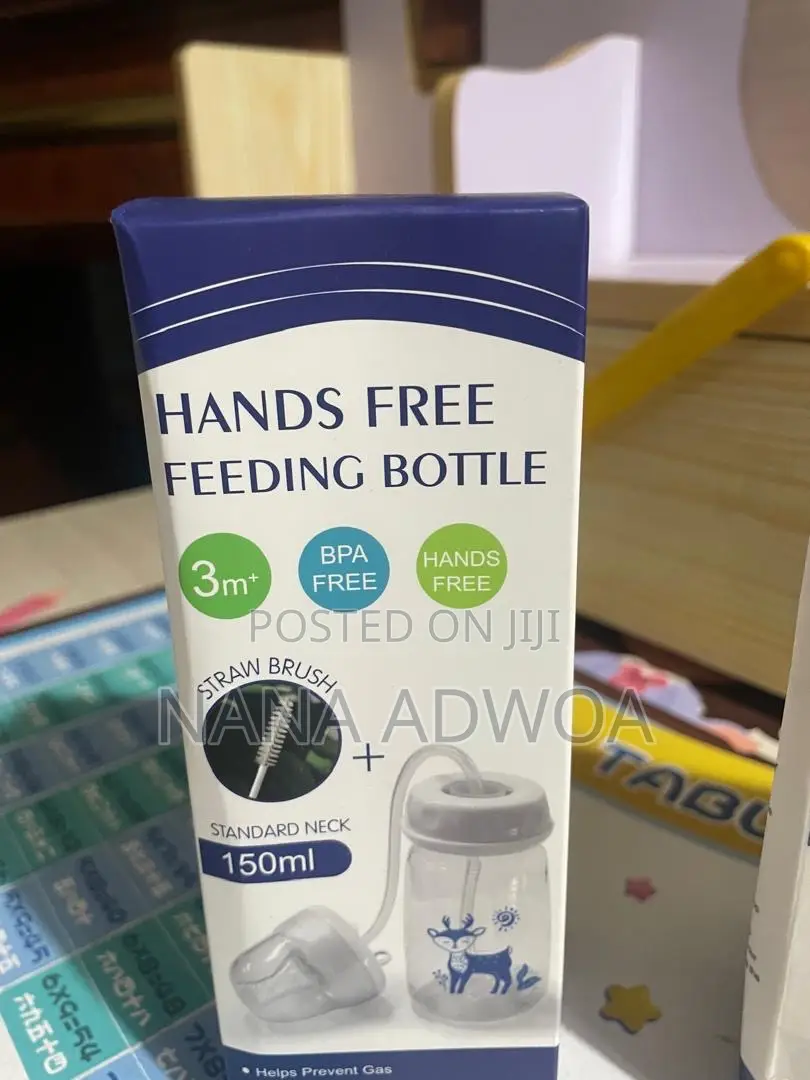 Hands Free Feeding Bottle
