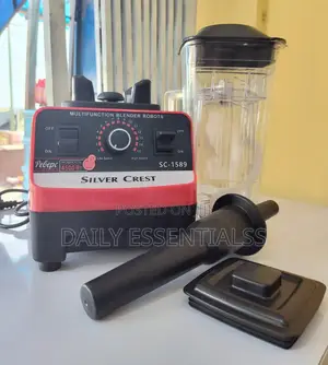 Make Smoothies Like a Pro With Silver Crest Electric Blender