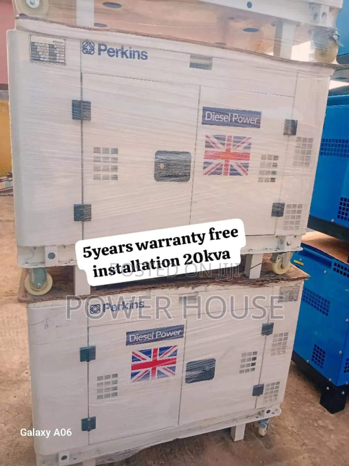 Tycoon Omega 20kva Perkins Diesel Generator 20kva