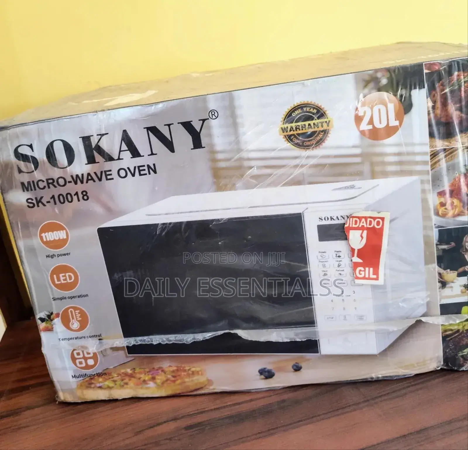 Warm, Cook Defrost With Sokany Microwave
