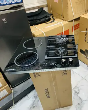 Zealous Black Ceramic 60cm 2 Gas 2 Electric Cooker