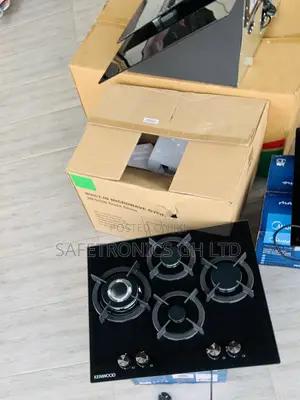 Accurate New Kenwood Black 60cm 4 Gas Cooker