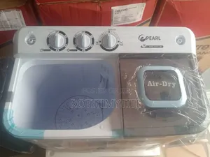 Pearl 7kg Washing Machine Has Black Plastic Lid