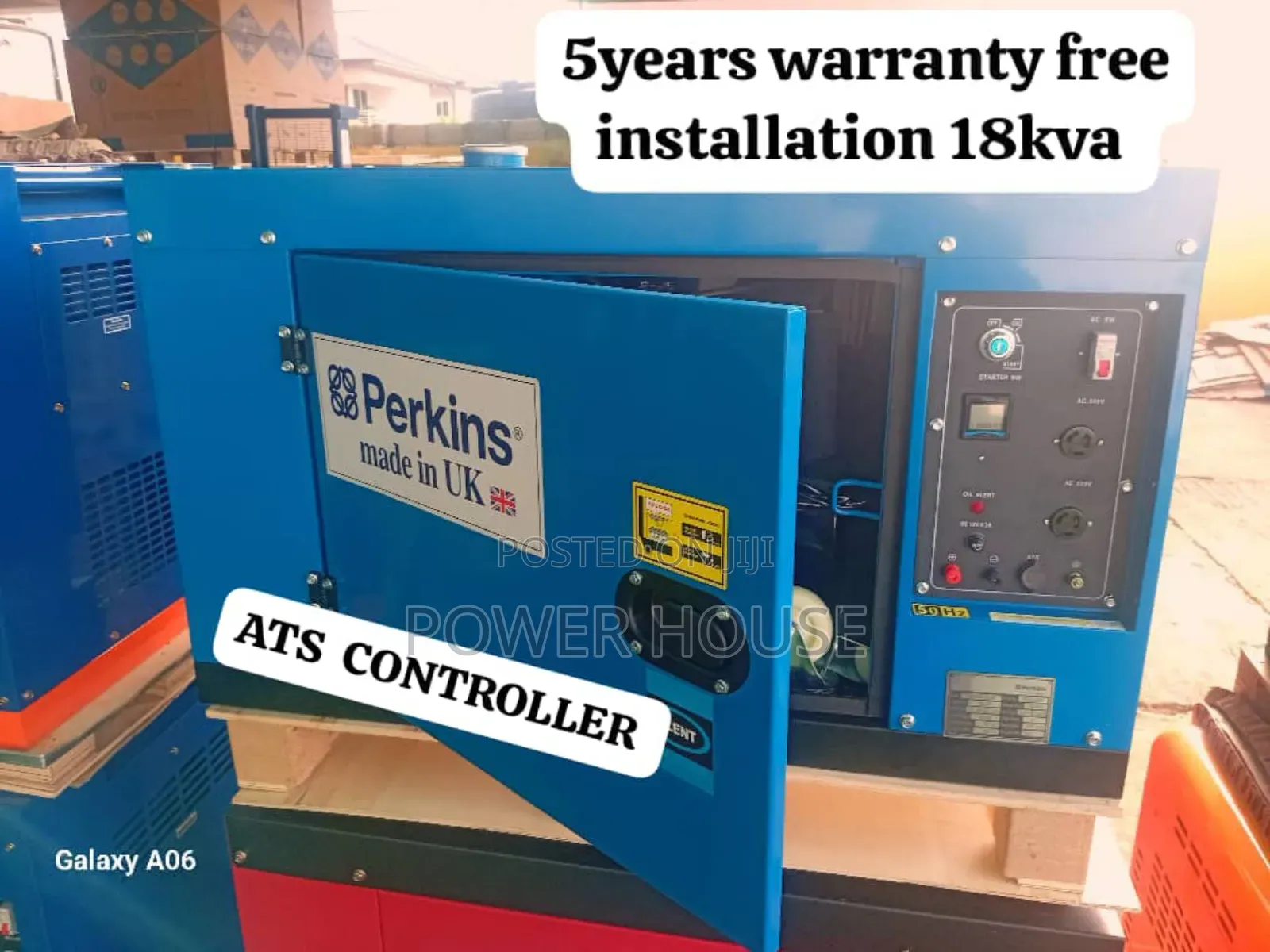 Tycoon Borealit 18kva Perkins Diesel Generator 18kva