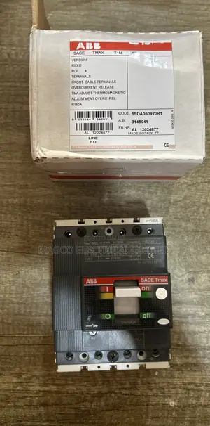 McCb Breaker Abb 160a 4 Pole