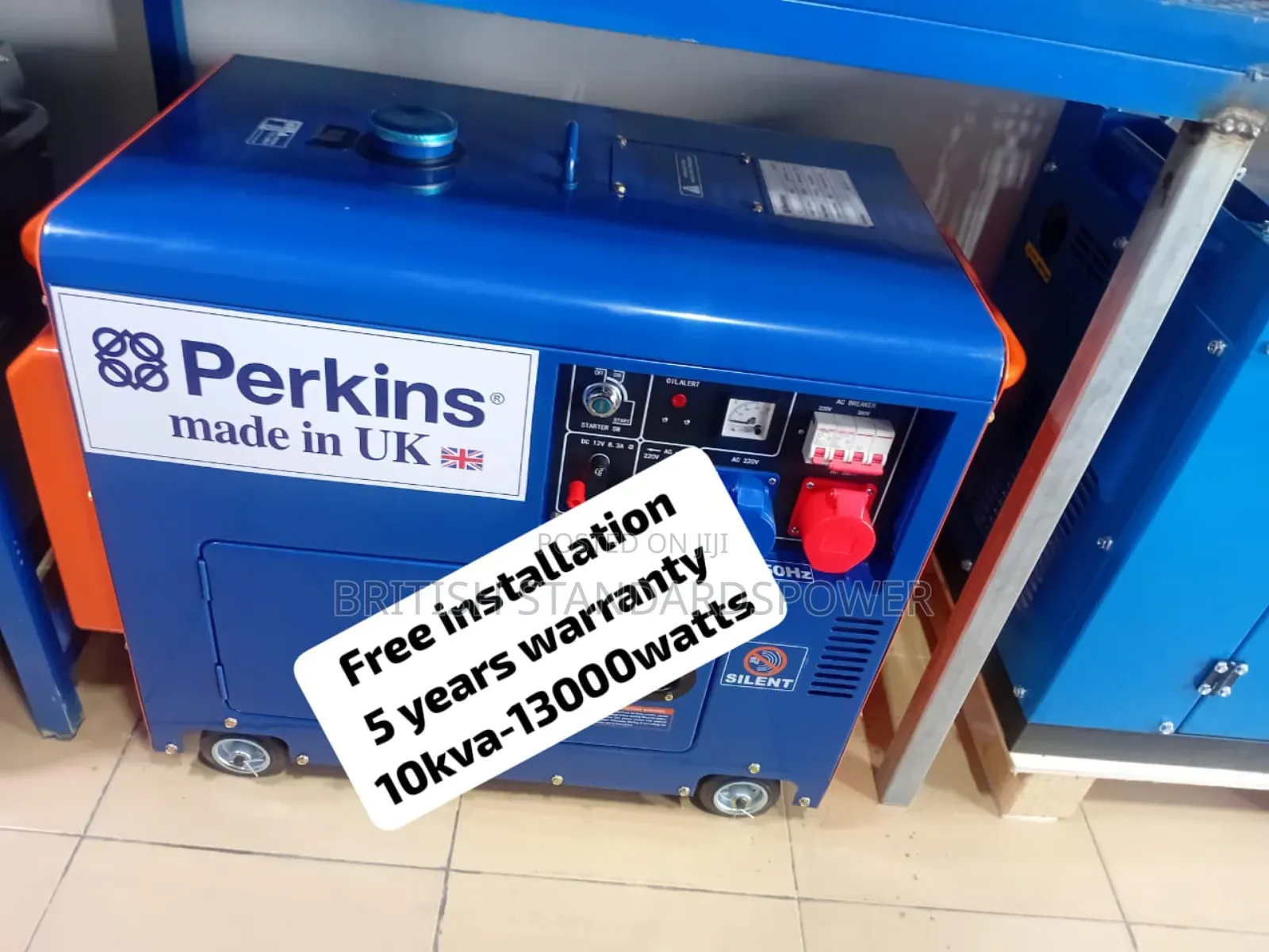 Decentralised Power 10kva Silent Diesel Generator