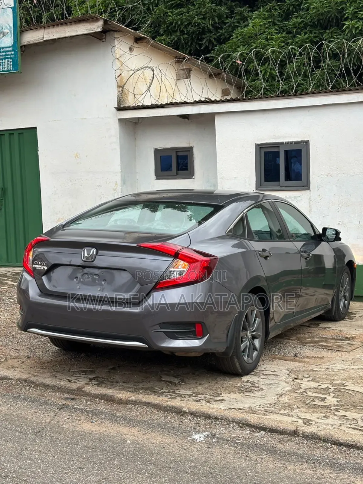 Honda Civic Touring Sedan 2018 Gray