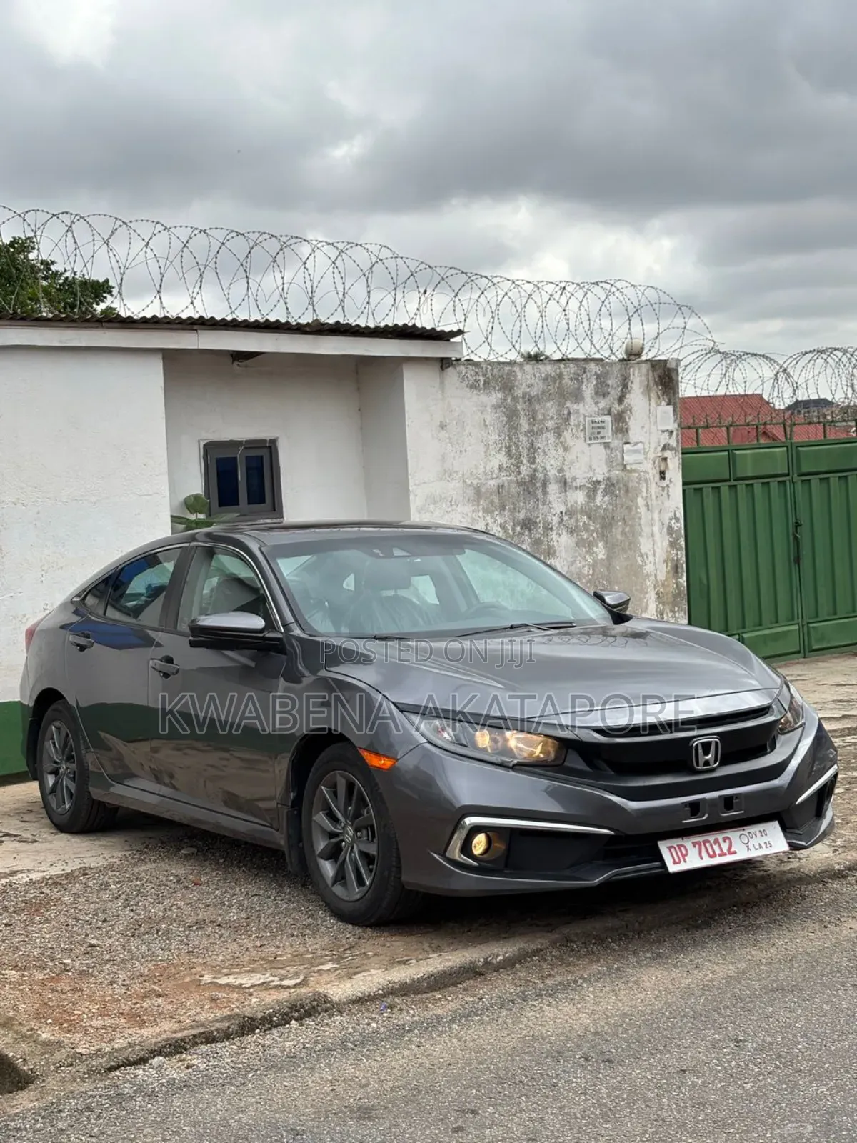 Honda Civic Touring Sedan 2018 Gray