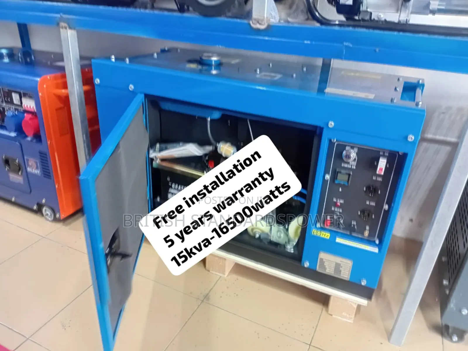 Self Sufficient Power 15kva Silent Diesel Generator